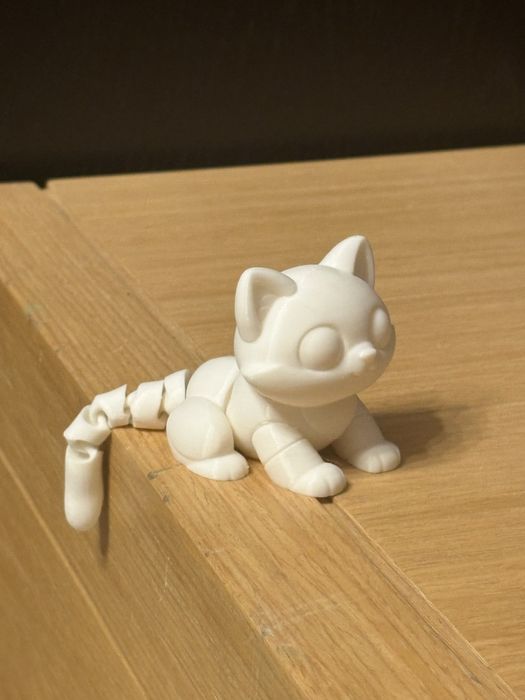 Игрушка кошка 3д