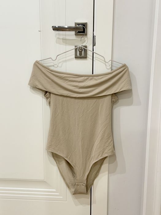 бежевое боди lime