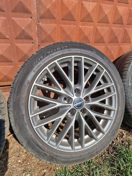 Jante BORBET R17 Cauciucuri Michelin Primacy 3