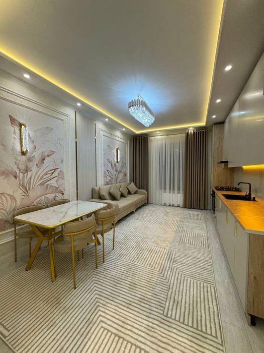 Себзор Нурафшон кучасида евроремонт квартира сотилади 4 хона