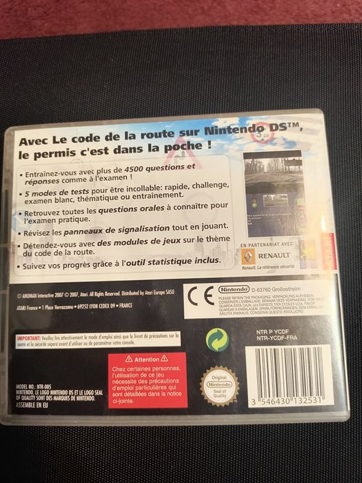 Joc Nintendo DS - Le Code De La Route