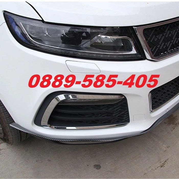 ОРИГИНАЛЕН Тунинг лип спойлер SAMURAI Carbon за кола автомобил броня