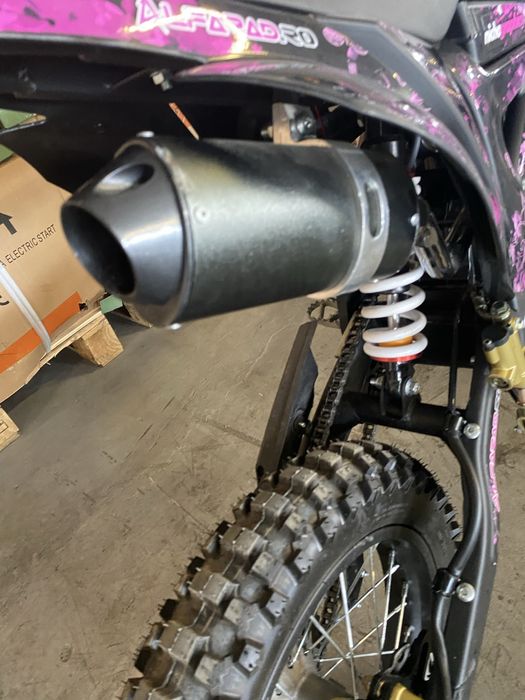 Cross 125cc KXD  gt automat Pink Moon desgin nou cu garantie si livrare