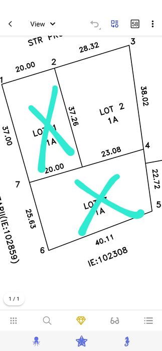 Vand teren in intravilanul com Baraganu la 25 km de Agigea
