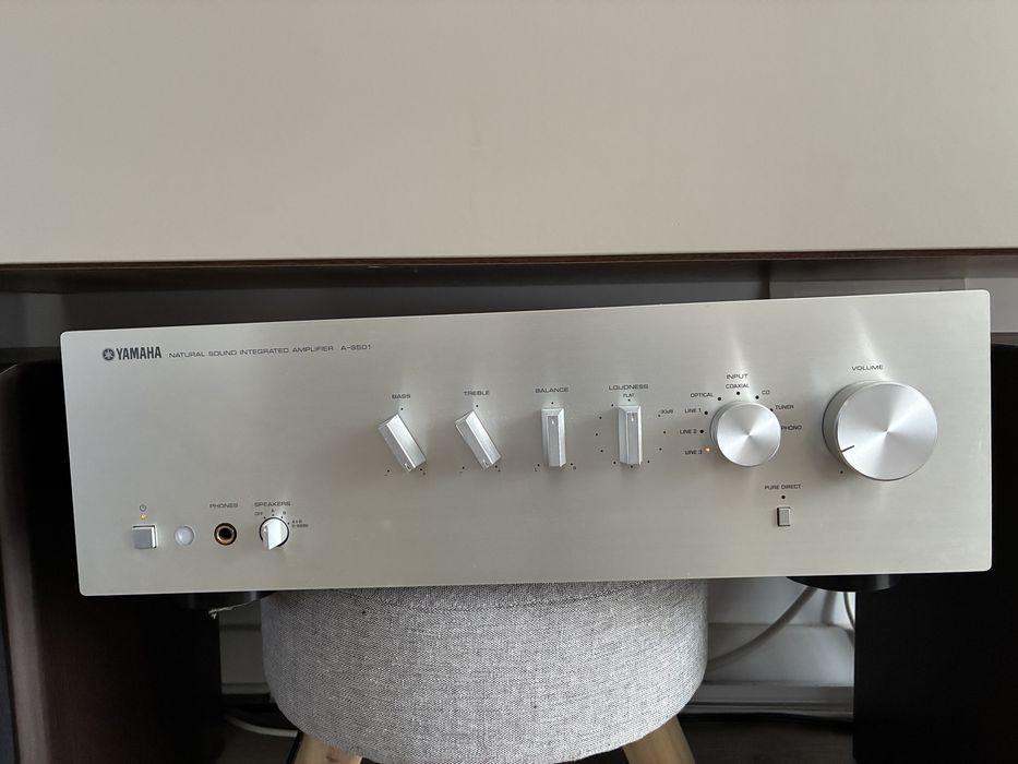 Amplificator solid state Yamaha A S501+2 boxe Magnat Monitor Supreme 202