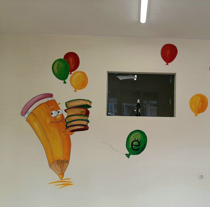 Рисуване върху стени и  други повърхности