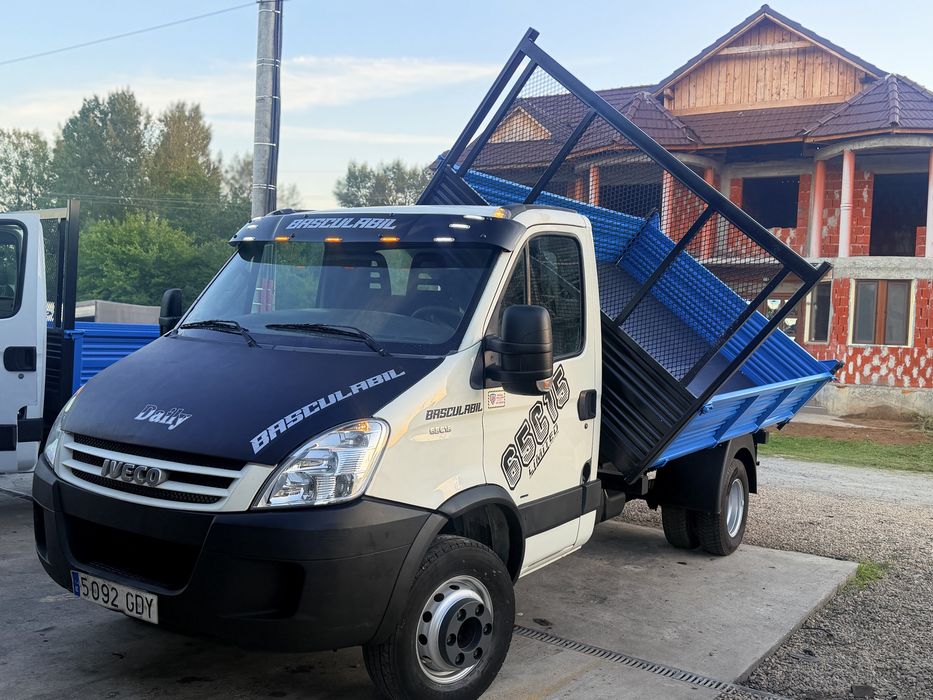 Vand iveco Daily 65c15-Basculabil pe cutie 6,5t- Spania-