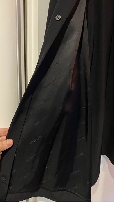 Jacheta Balenciaga oversized virgin wool
