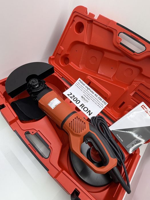 Polizor unghiular Hilti AG 230-27DB 2700W, Nou