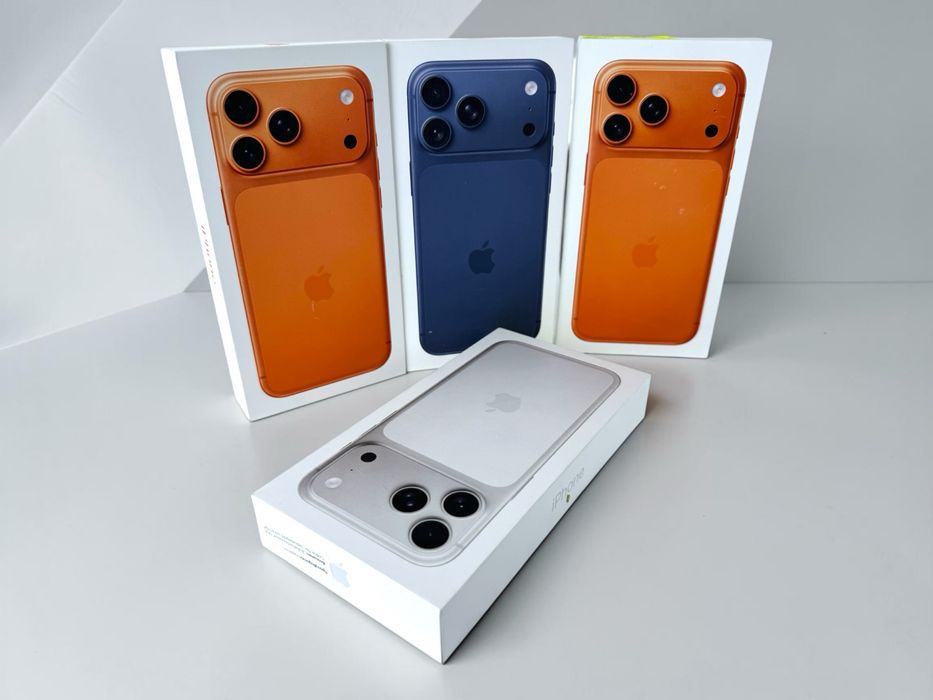 Apple iPhone 17 Pro 1TB Blue / Silver / Cosmic Orange Гаранция! ЧИСТО НОВ! НЕРАЗПЕЧАТАН!