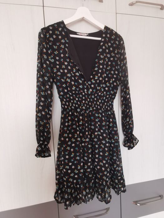 Ежедневна рокля с дълъг ръкав