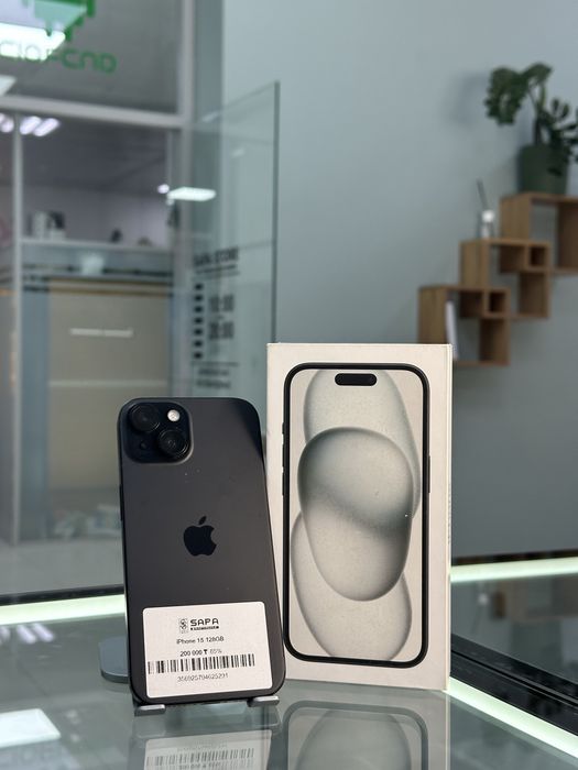 айфон 15 черный iphone 15