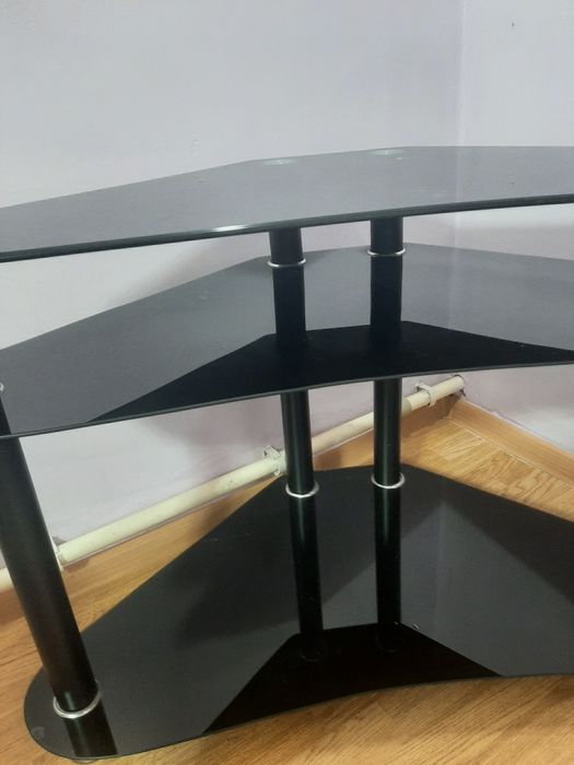 Продам стеклянную тумбу