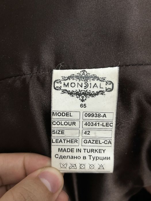 Плащ натуральный пони и кожа