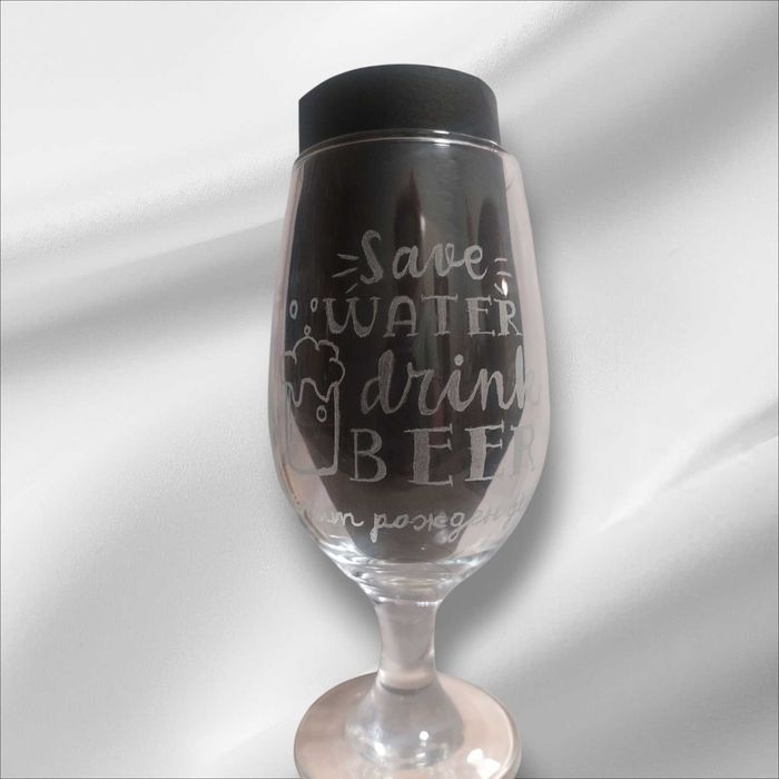 Ръчно гравирана чаша (Персонална)