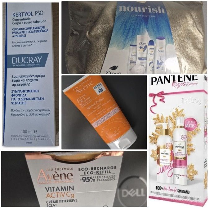 Комплекти Pantene,Dove, Grace Cole,козметика Avene, Ducray