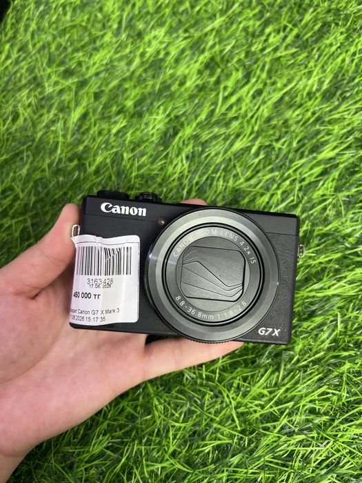 Фотоаппарат Canon G7 X Mark 3