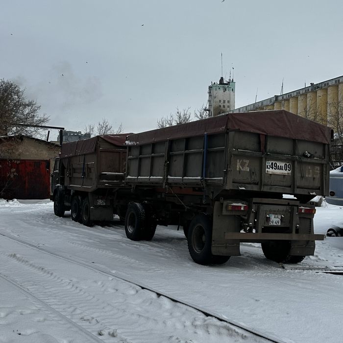 Камаз 5511 с прицепом Нефаз