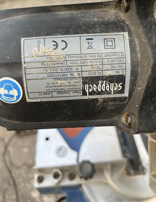 Fierăstrău Scheppach MSS 10 – puternic și precis!
