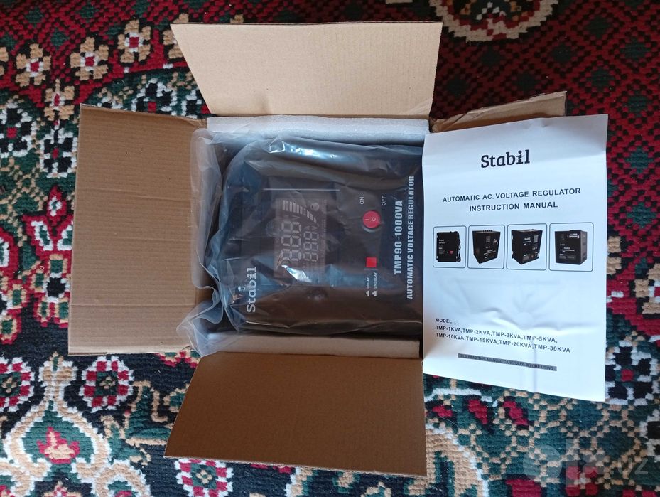 Stabil 90–280V 1 kVA 220V stabilizator sotiladi