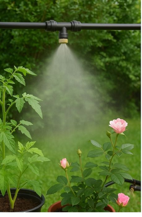 Sistem de răcire 10 metri Parkside terase gradina pulverizare