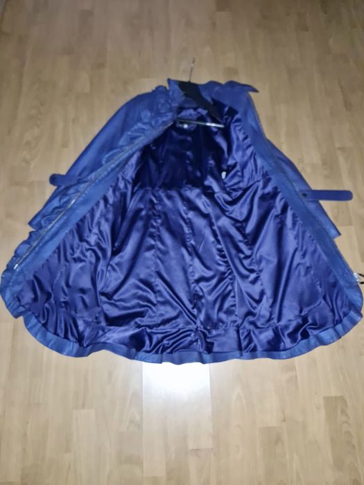 Rochie/trench din piele M