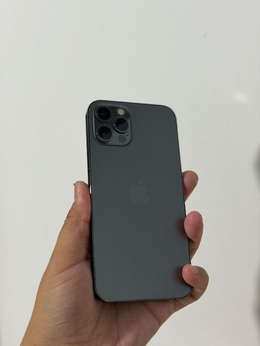 Айфон 12 про темный графит