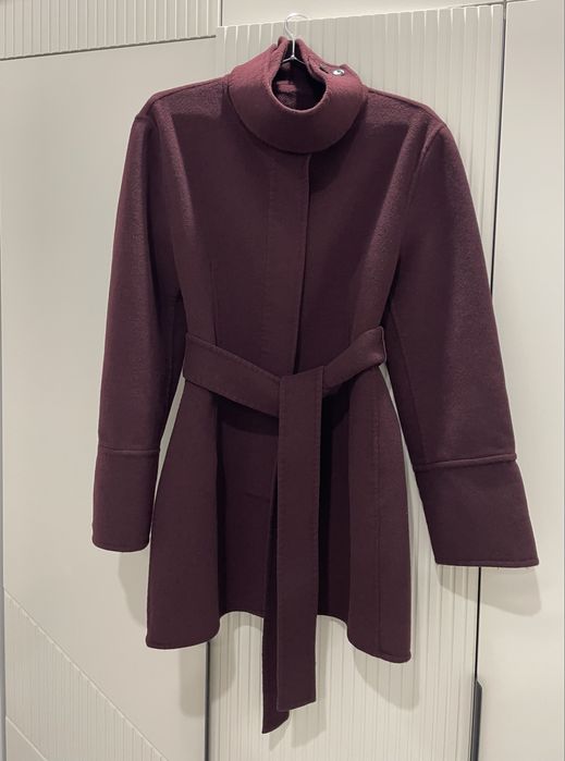 Пальто из шерсти Zara