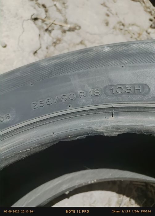 Шины летние 235 60 р18