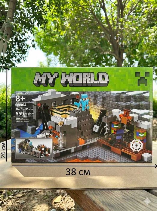 Конструктор LEGO Minecraft  – конструктор для детей, Лего майнкрафт