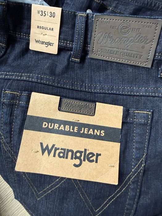 Blugi WRANGLER Indigo Barbati | Marime 35 x 30 (Talie 87 cm)