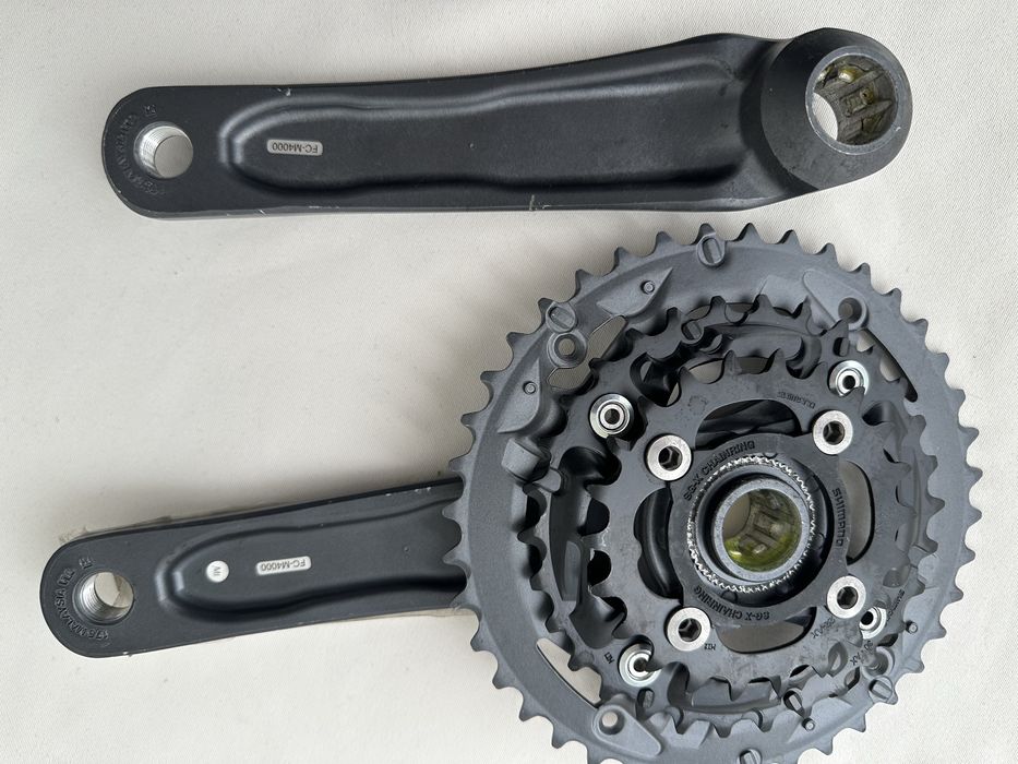 Shimano Alivio fc-m4000-комплект курбели