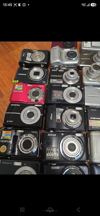 Lot cameră foto Canon, Samsung, Nikon,Olympus