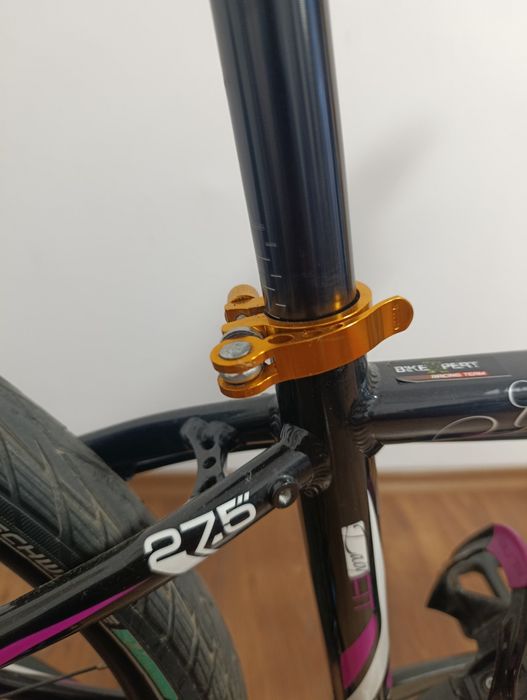 Bicicleta Drag Grace roata de 27,5 mărime XS cu  furca Aer Rock Shox Reba