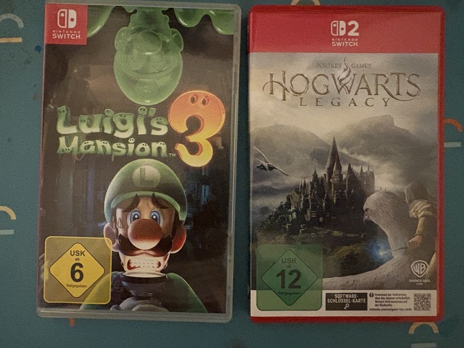 Vand Luigi Mansion 3 si Hogwards Legacy