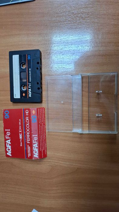 Аудиокассета AGFA Fe I 90 мин Б/У