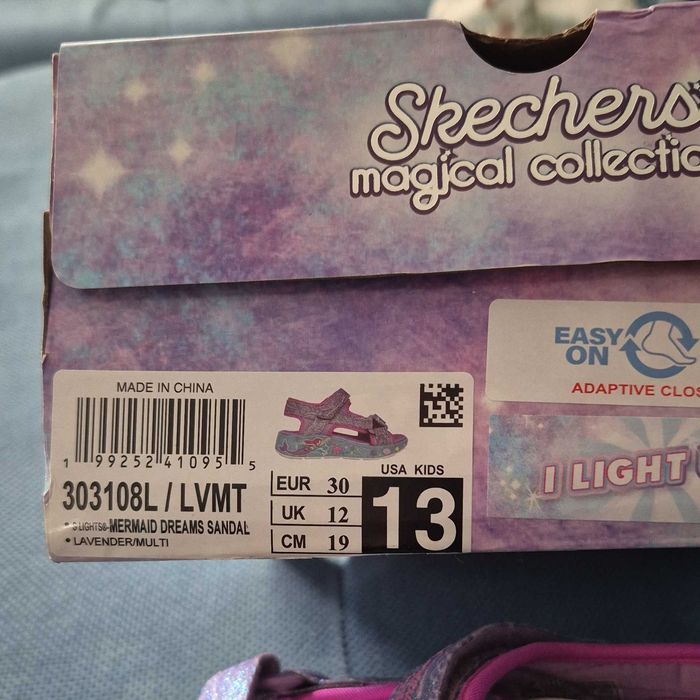 Skechers ( скечерс ) сандали светещи 30 номер