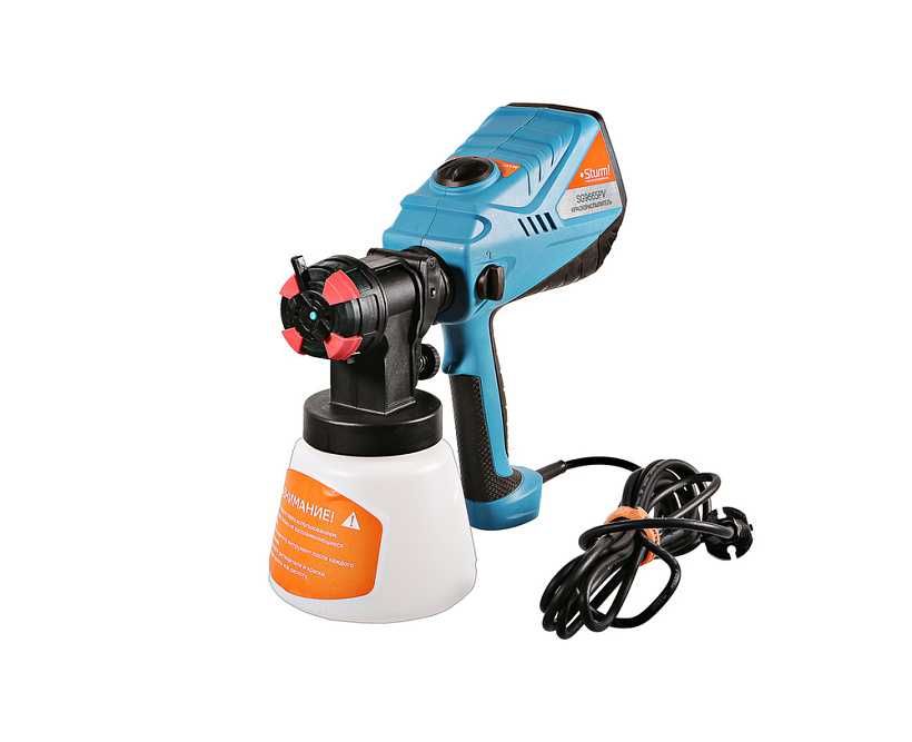 Краскопульт электрический 1 литр бачок. Модель SG9665PV