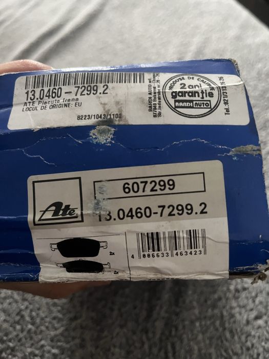 Vand Placute Frana Ford ATE noi