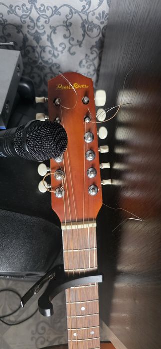 Караоке колонка + электро гитара