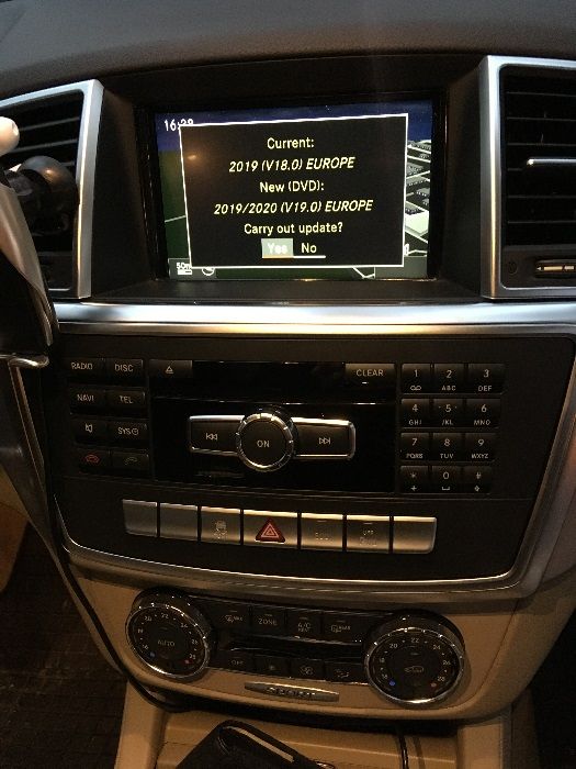 2020/21год.Comand Ntg4 W204 Отключване HDD Ъпдейт на 30гб Hdd с Ver.16