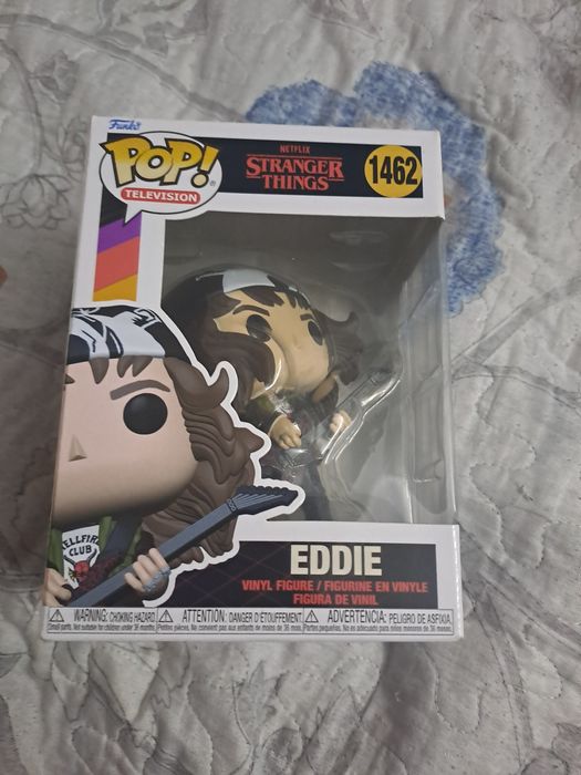 Игрушки funko pop Eddie manson stranger thinks original