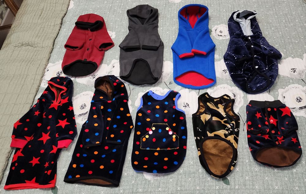 Толстовки для мелких собачек