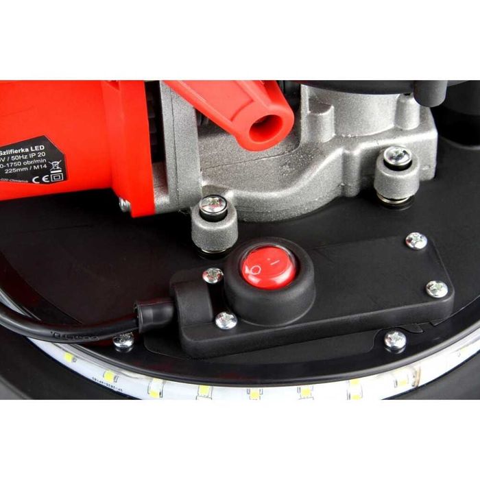 НЕМСКА Шлайф машина за шлайфане на стени и тавани Mar-Pol + ЛЕД ФЕНЕР