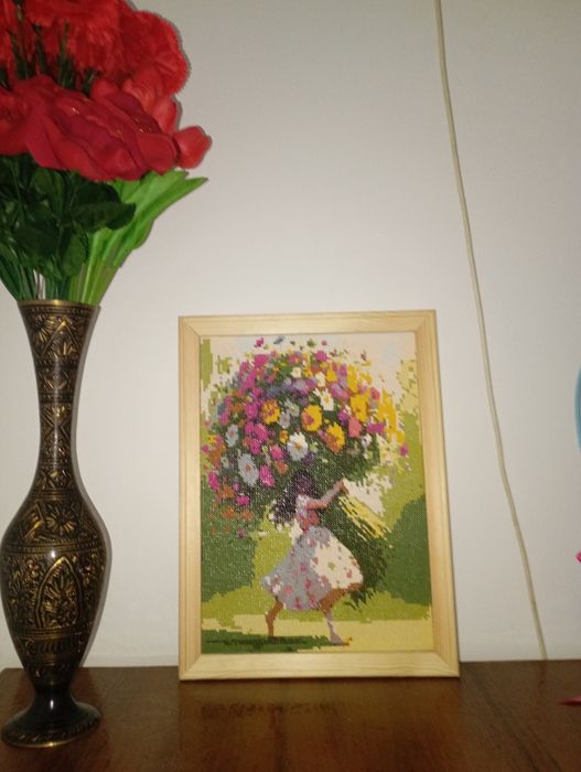 Алмазная мозаика готовая работа