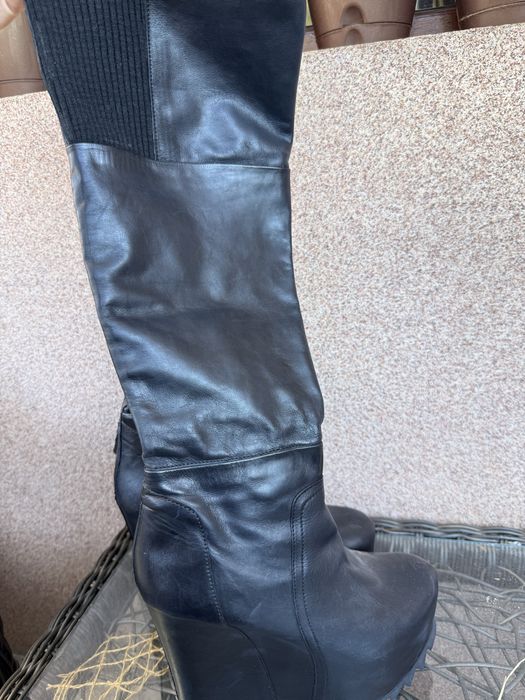 НОВО Зимни ботуши естествена кожа