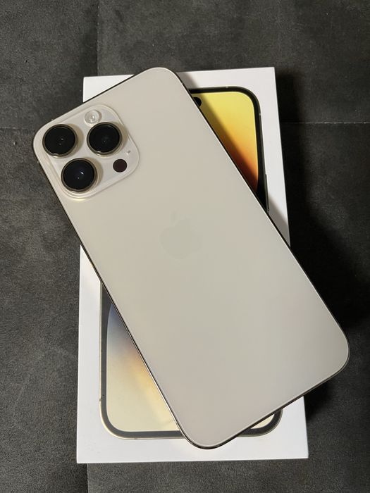 Iphone 14 pro max gold 256gb
