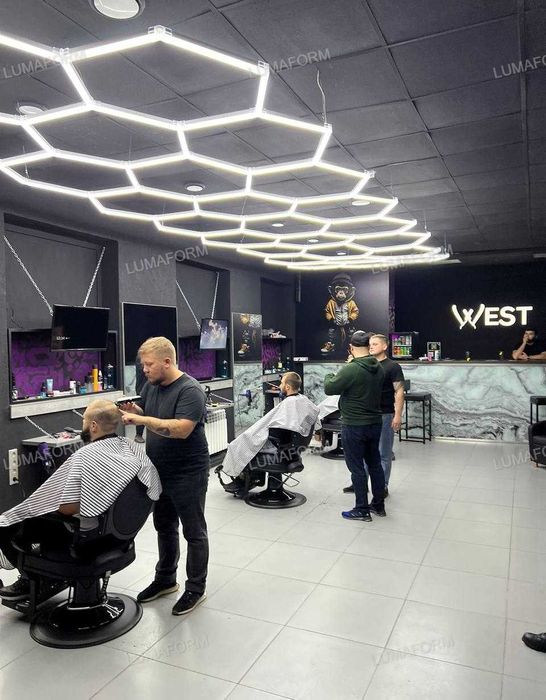 Salon/Barbershop LED svetodiod yoritish/Led chiroq