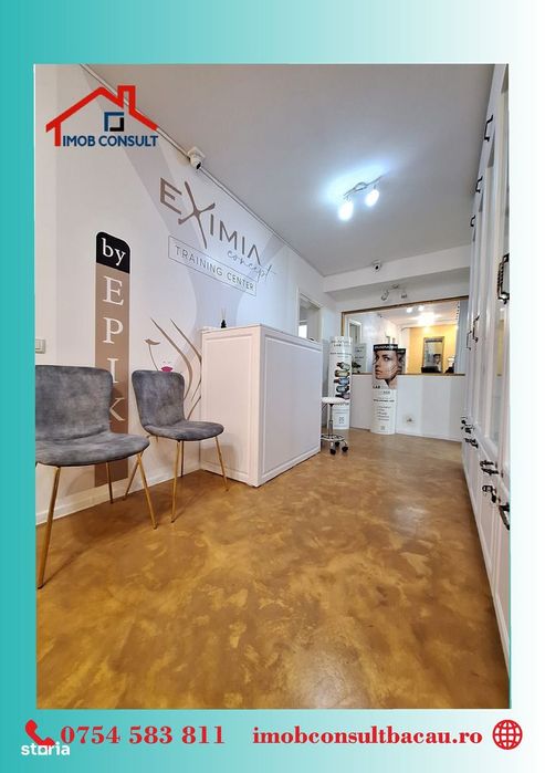 Salon de cosmetică,modern, complet utilat, de închiriat! CE1654