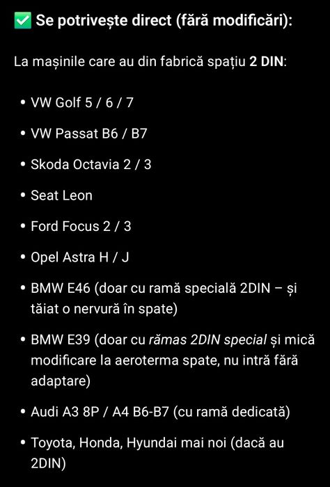 Navigatie auto universală